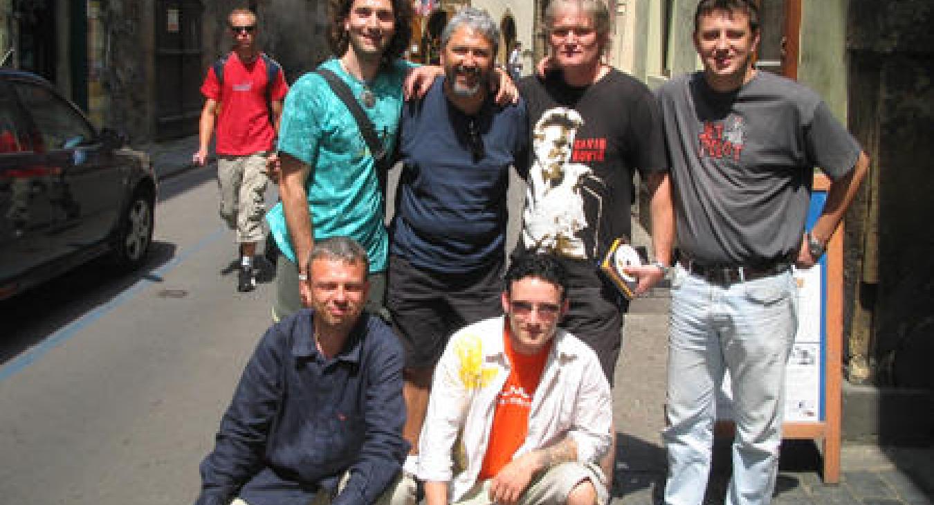  Michael Milos, Luis, Otta, David and Thomas in Prague