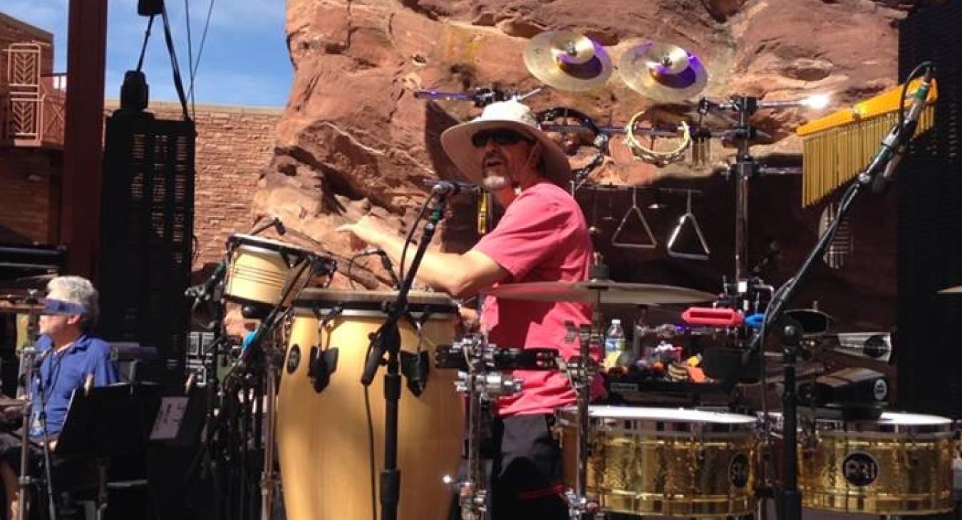 Luis Conte at Redrock